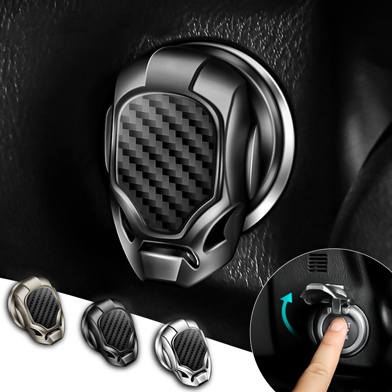 Upgrade Your Car Interior With A Shiny Universal Push Start - Temu