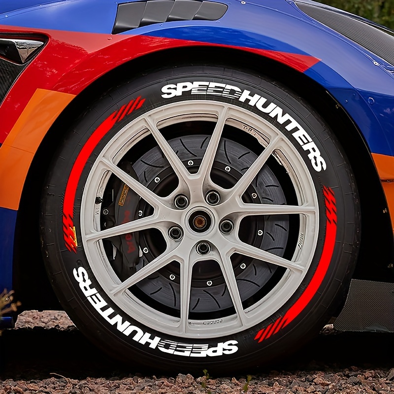 4 Stück Reflektierende Racing Sport Auto Reifen Aufkleber - Temu Germany