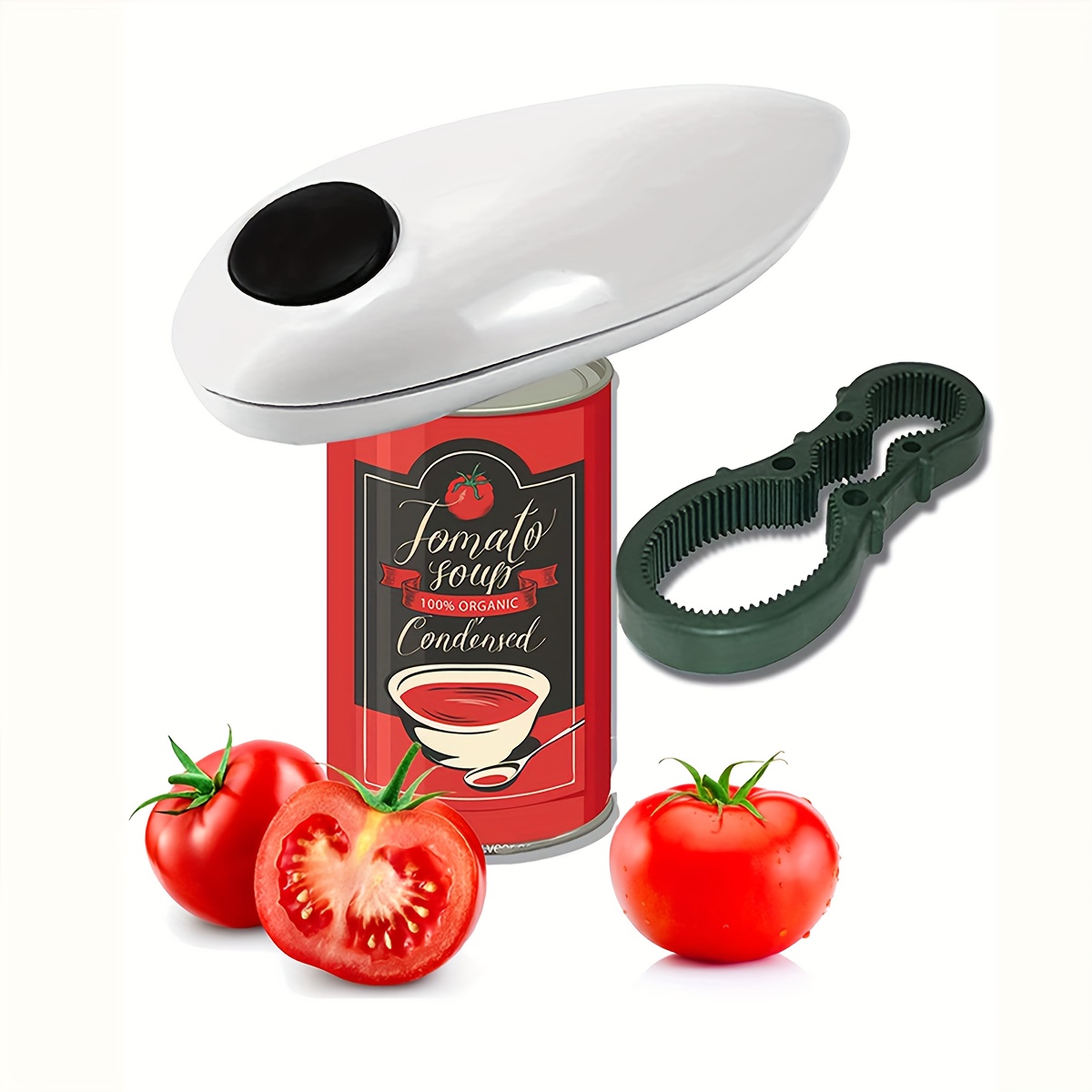 Automatic Can Opener One-Touch Operation Electric Tin Opener No