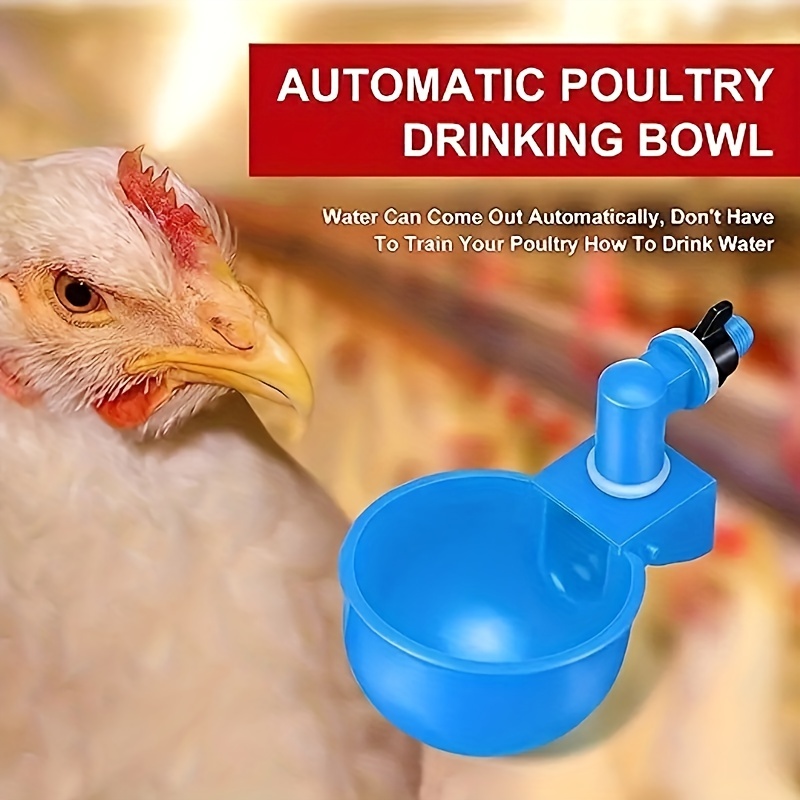 Automatic Poultry Waterer with 5 Lubing Nipples · Dine a Chook NZ