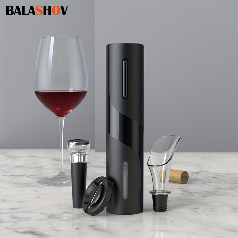 Electric Wine Opener Rechargeable Automatic Corkscrew Creative Wine Bottle  Opener with USB Charging Cable Suit for Home Use - AliExpress