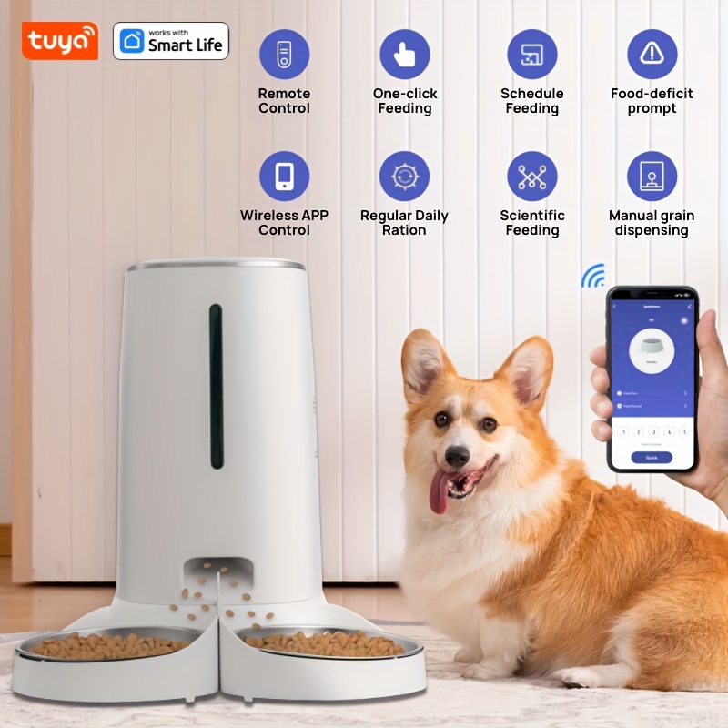 Smart APP alimentatore per animali domestici cibo per cani e gatti