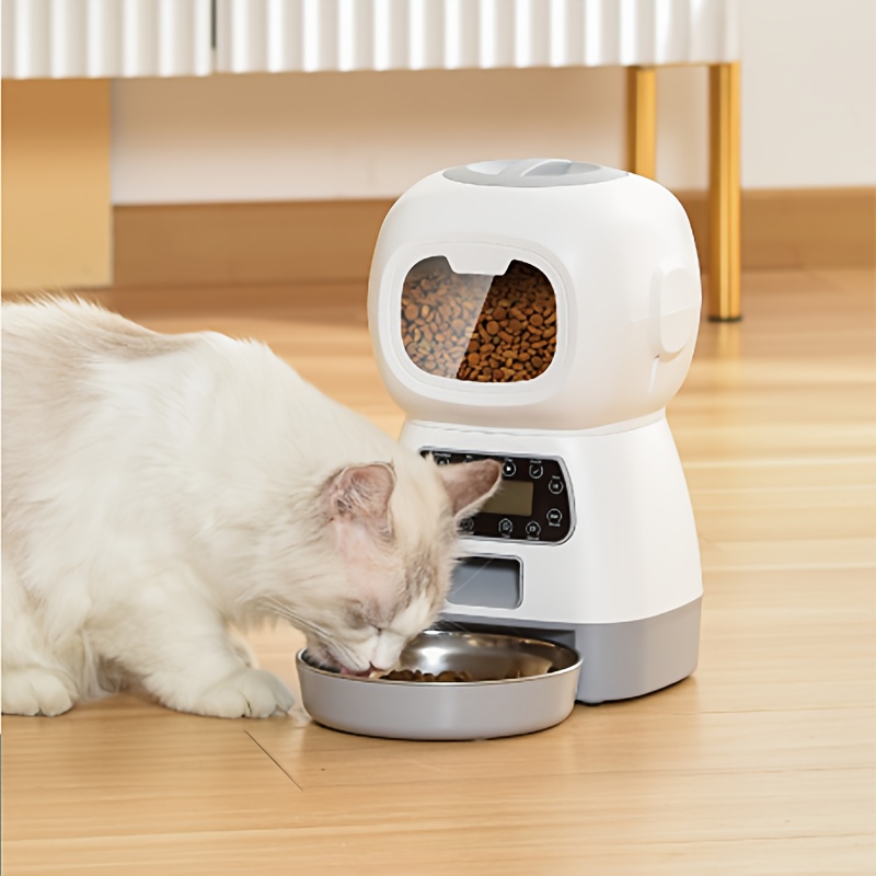 Arf Pets 40-oz 5 Meal Automatic Pet Feeder - Wet or Dry Food for