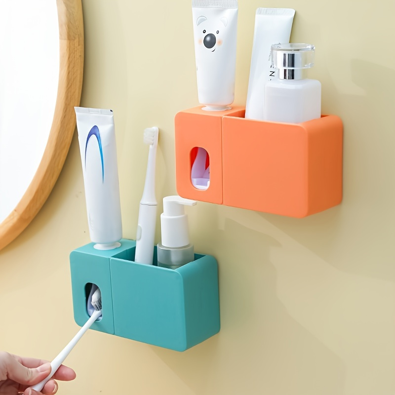 Towomo Olet Dispensador automático de pasta de dientes, y soporte