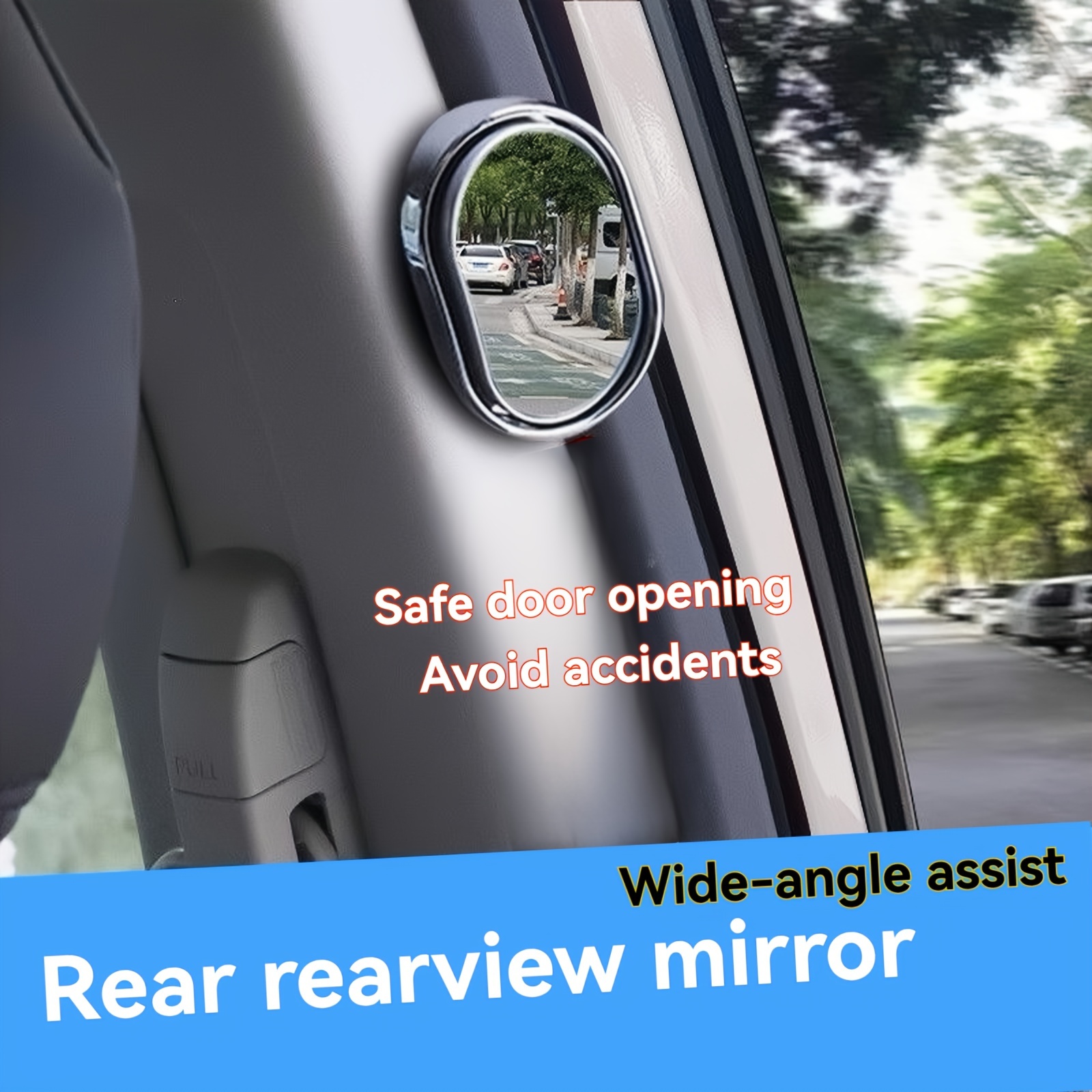 Car Blind Spot Mirror Rotate 360 Grad Fahrzeug Ohne Grenzen Kleiner Runder  Spiegel Rückwärts Hilfsglas Spiegel Einstellung - Auto - Temu Germany