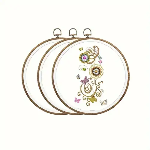 Large Oval Embroidery Hoop. Horizontal 8 x 12 inch Frame – StitchKits Crafts