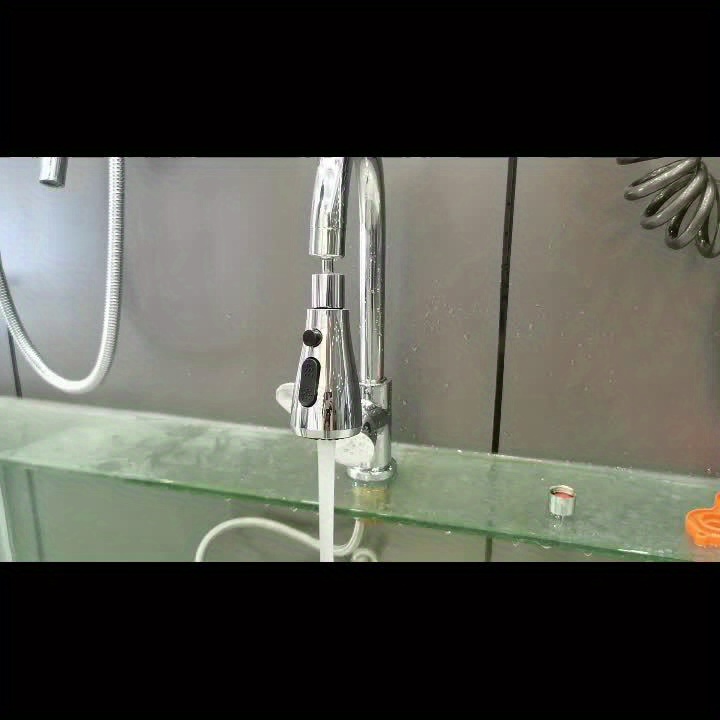 CREA 3 fonctions Tête de pulvérisation de robinet de cuisine pièce de  rechange uniquement pour connecteur G1/2 buse de pulvérisation de rechange  tête de robinet de cuisine bec de pulvérisation brossé 