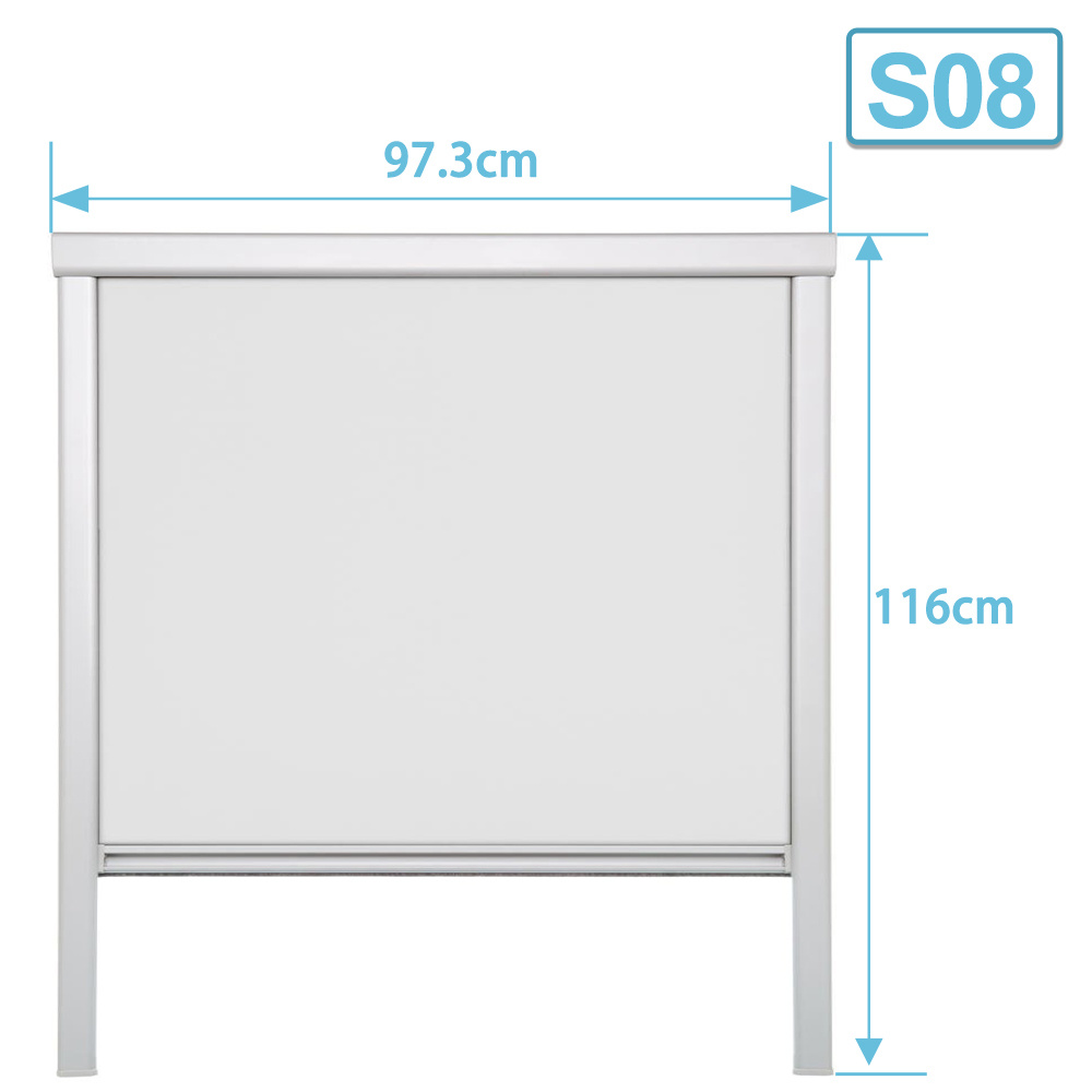 Compatible For Ggl/ggu/ghl/gxl/gpu Skylight Blackout Roller - Light Blocking Shade With Side Rails, -free Operation & Internal Mounting, Oxford Fabric Roller Shade Suitable For Roof, Bedrooms, Glare