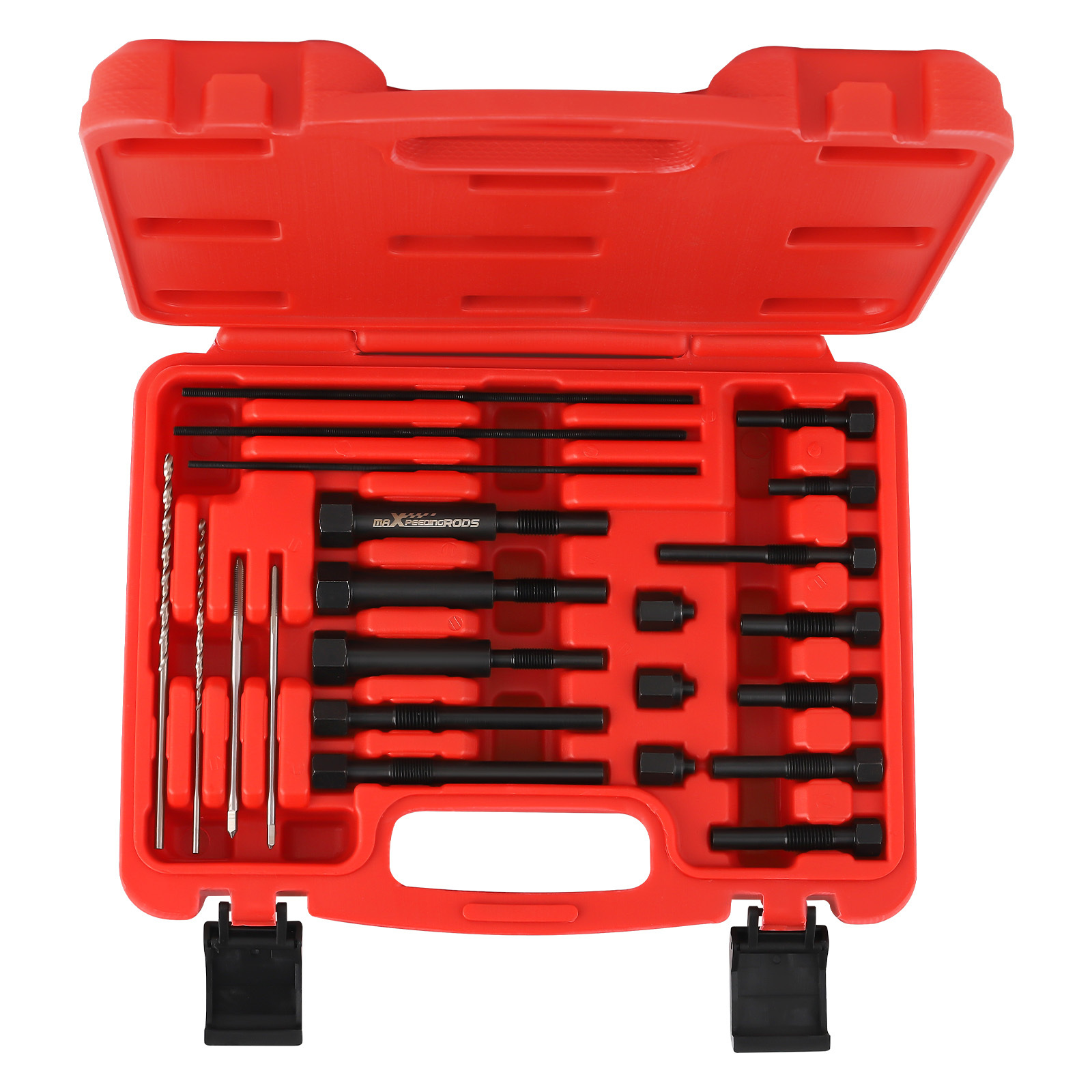 Glow Plug Electrode Remover Extractor Remover Tapper Tool Kit M8 M10 Threads