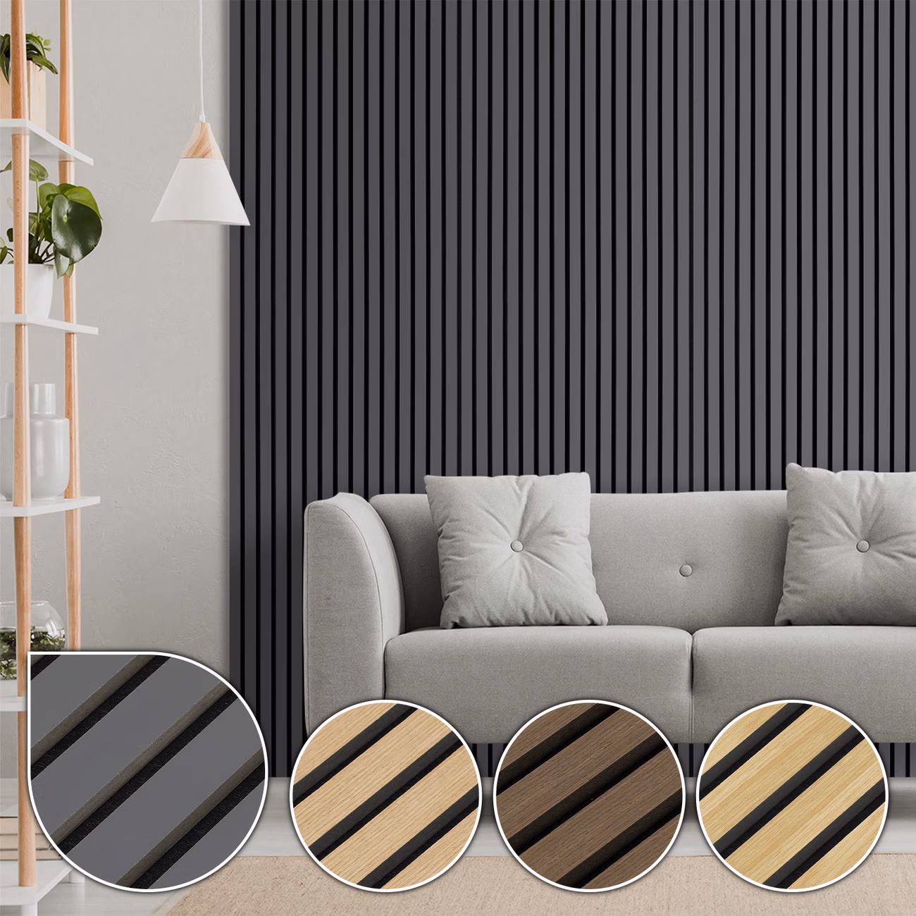 set of panels wood 120 x 60cm 21mm thick made of mdf and pet felt suitable for noise reduction in living rooms offices and Product details 6