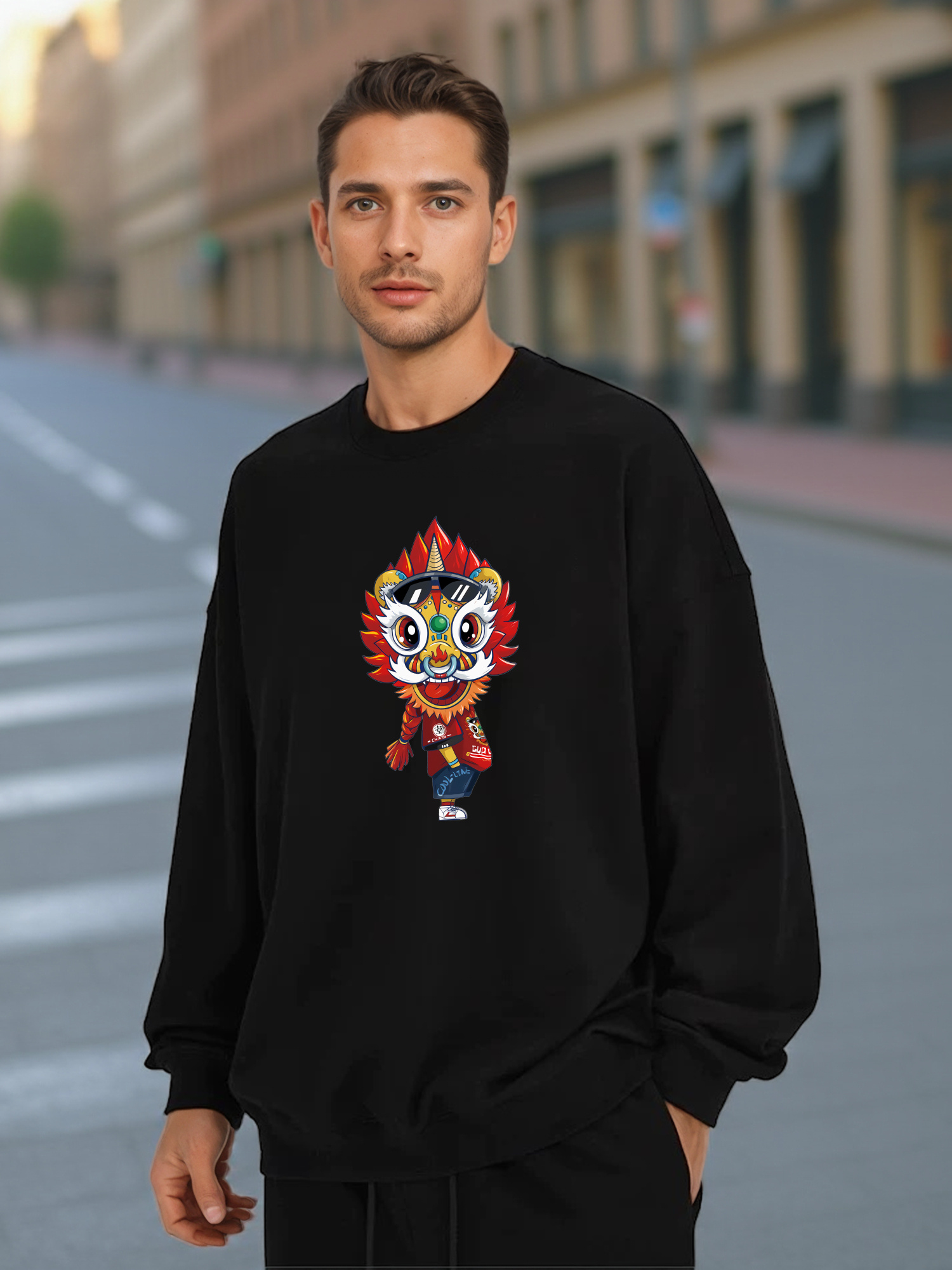 tiger sweater men sold on Temu United States