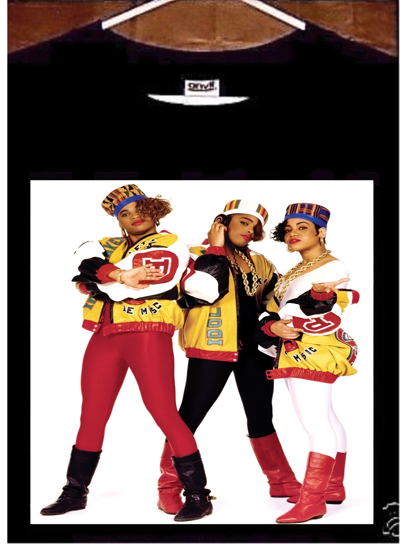 Vintage Hip Hop Graphic T-Shirt Featuring * - A Retro Tee from The * Group,  Suitable for * Men And Women. * Concerts, Parties, Or Casual *
