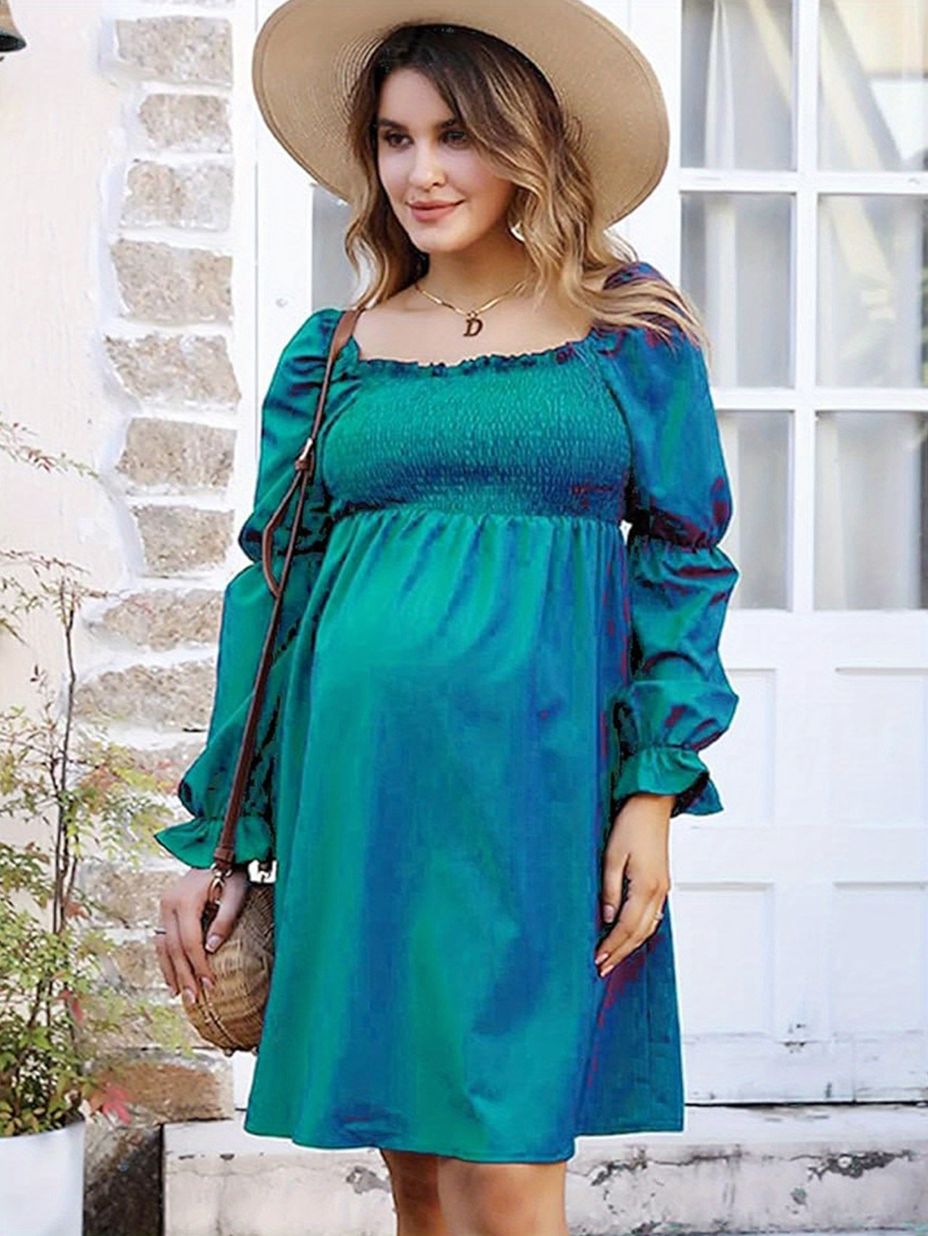 loose fitting maternity dress CRZ YOGA Womens Butterluxe Sleeveless Tank Maternity Dress Red Merlot / S main image 0