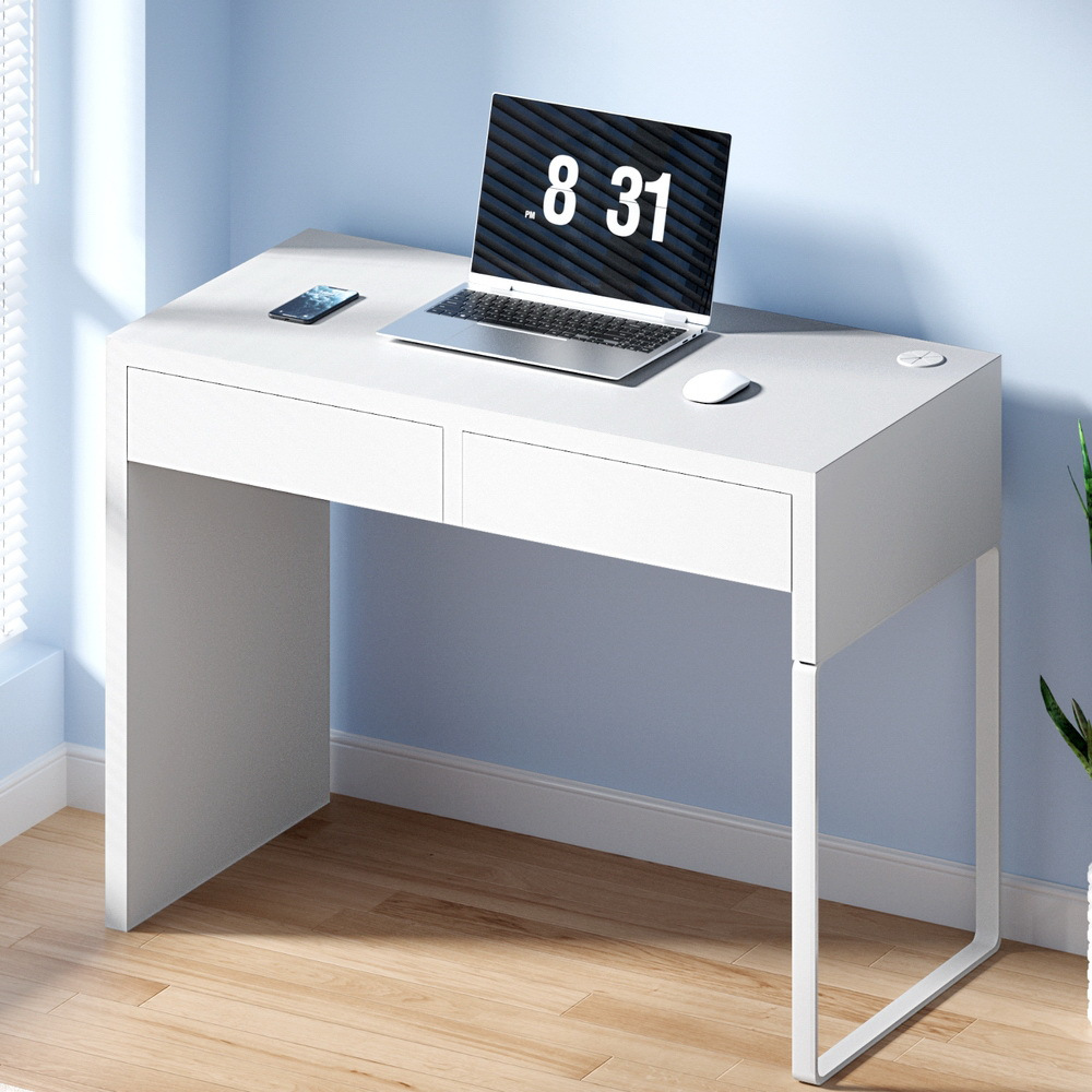 TEMU Artiss Computer Desk Drawer Cabinet Home Office Study Table Home