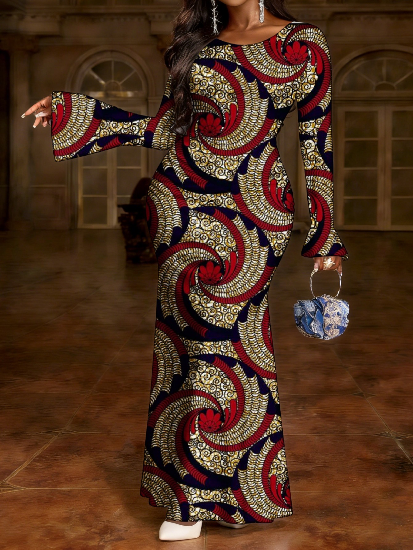 african party dresses sold on Temu United States