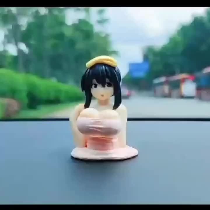 Shaking Boobs Sexy Home Desk Car Ornaments Cute Anime Dolls - Temu