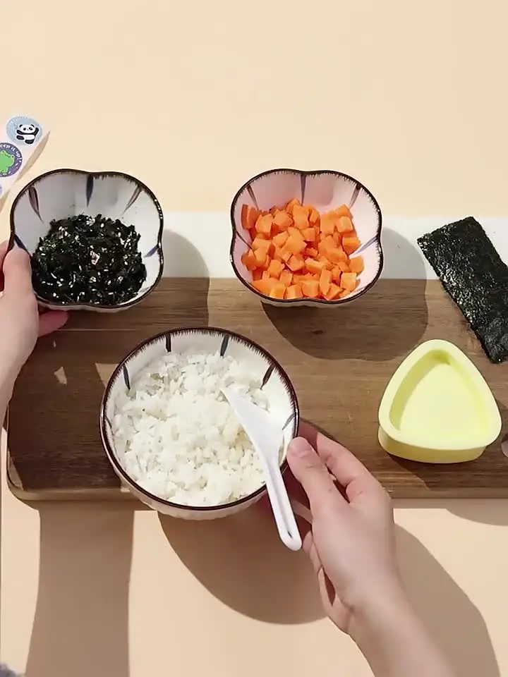 Molde Onigiri, Molde De Arroz De Acero Inoxidable Para Sushi