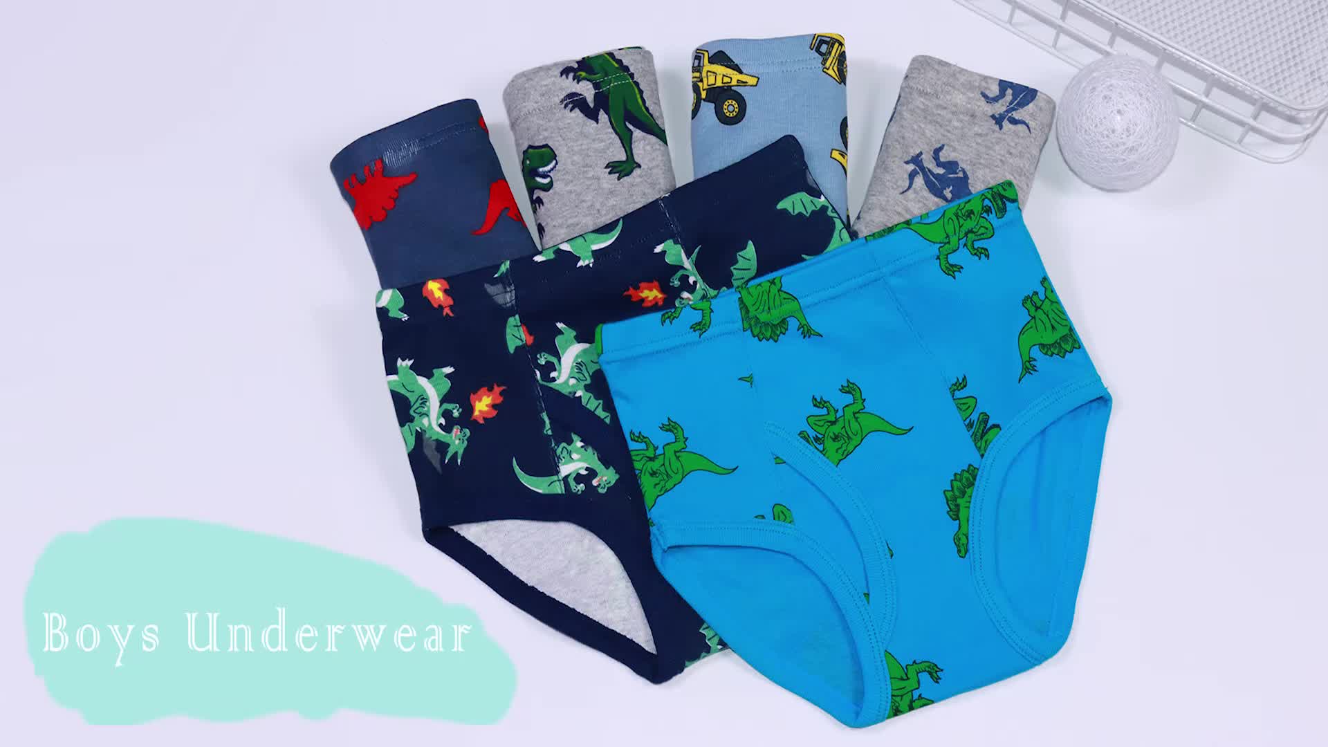 Boys Car Dinosaur Rocket Briefs Underwear Cozy Comfortable - Temu