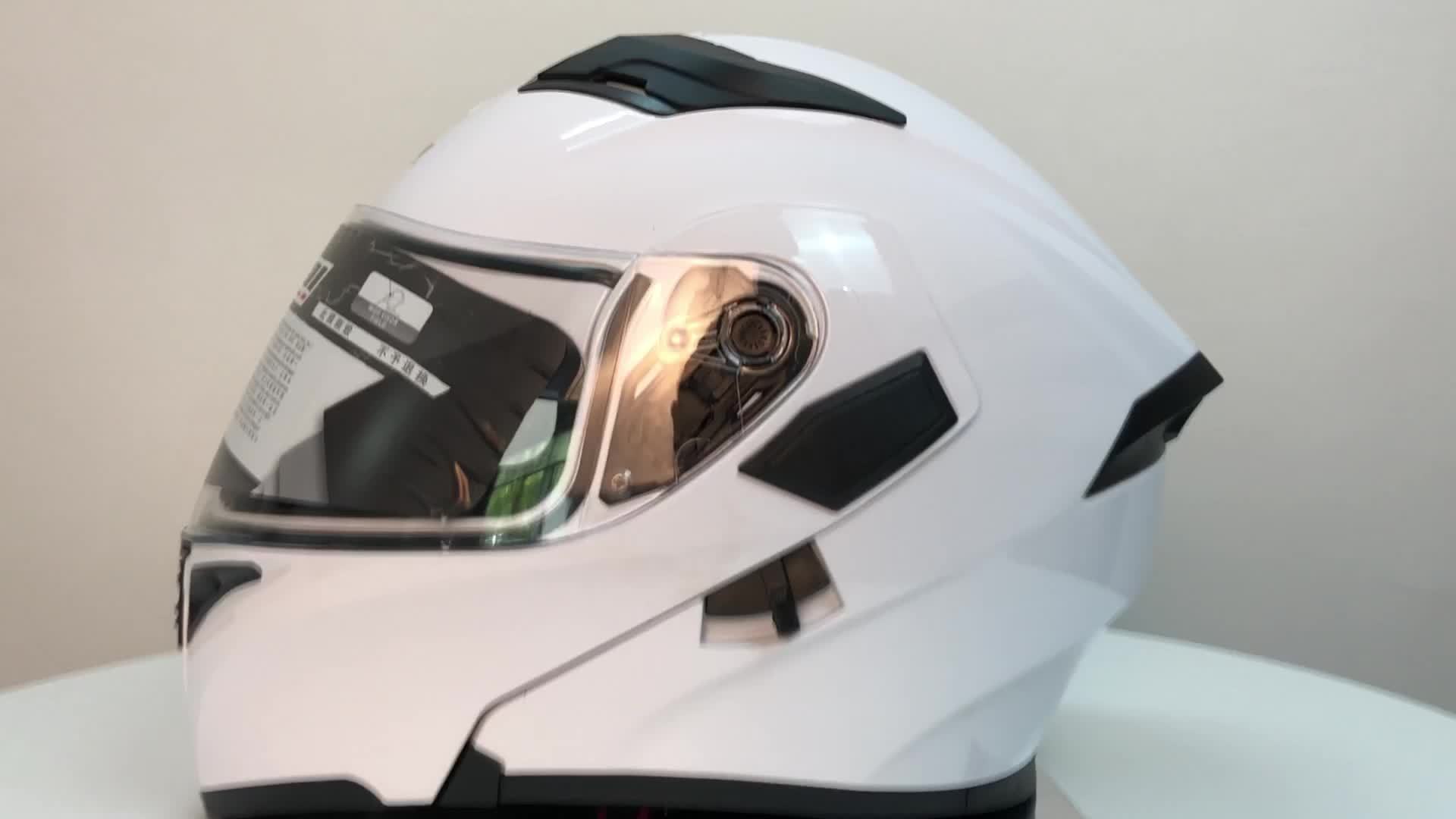 Sec Windstorm Modular Helmet White Sec Windstorm Helmet Dot Full