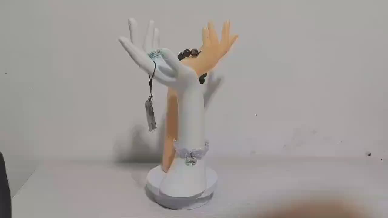 High-End Abstract Glove Jewelry Ring Display Stand