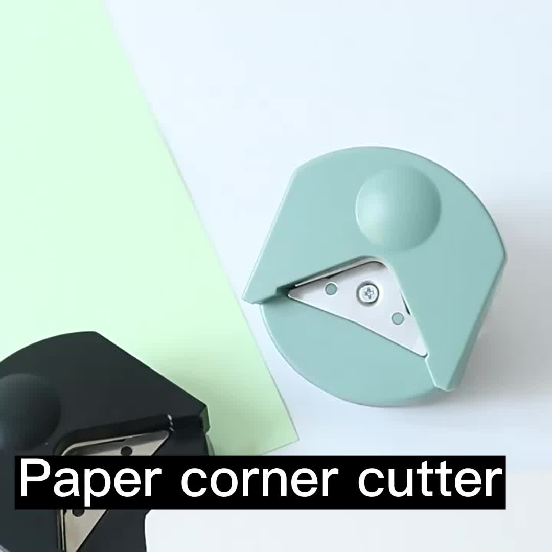 Paper Corner Cutter Tool Diy Paper Cutter Plastic Pvc Film - Temu