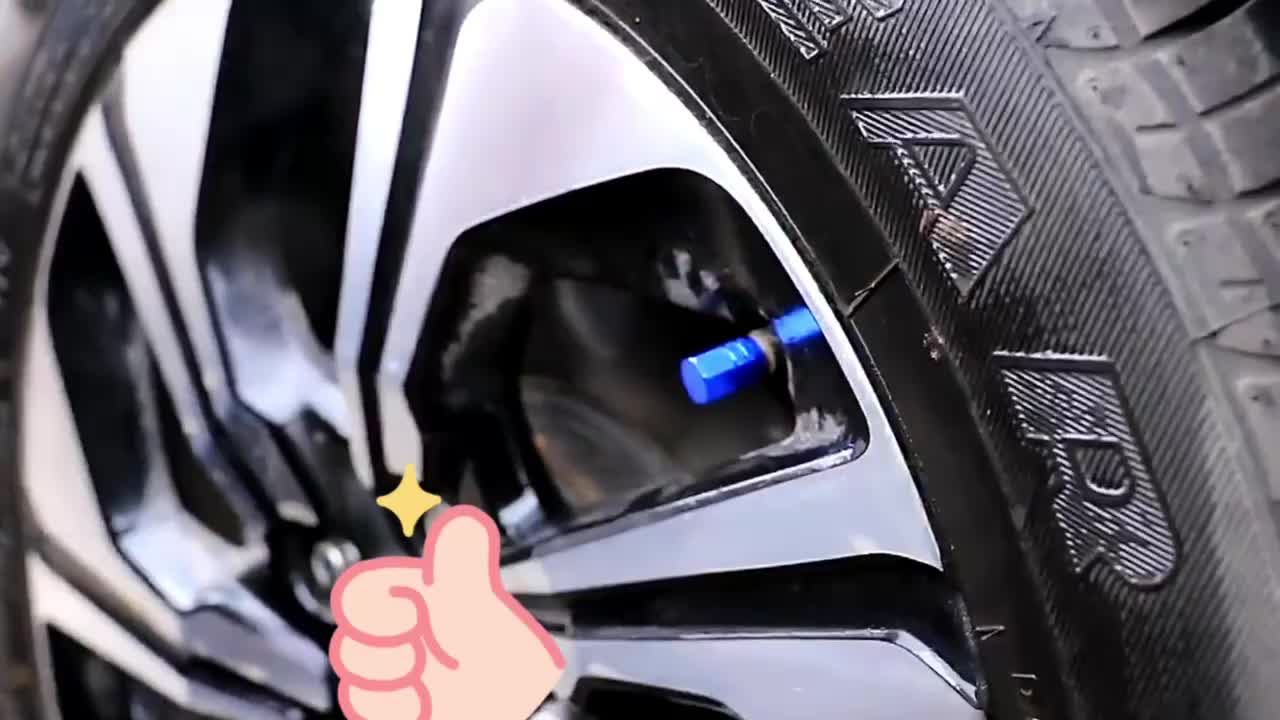 4 Pcs Aluminum Alloy Car Tire Valve Caps