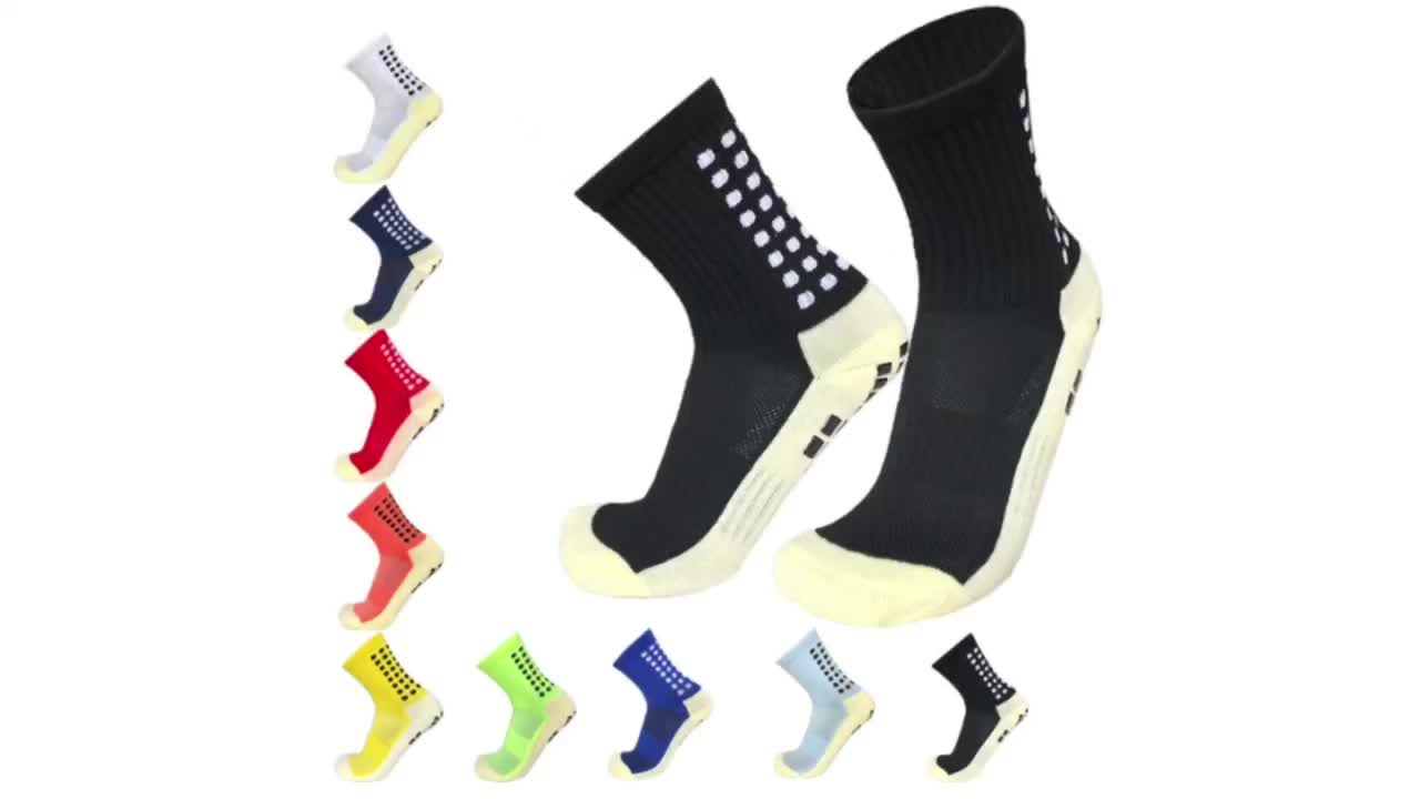 Stylish Contrast Color Non slip Rubber Sports Socks Perfect - Temu