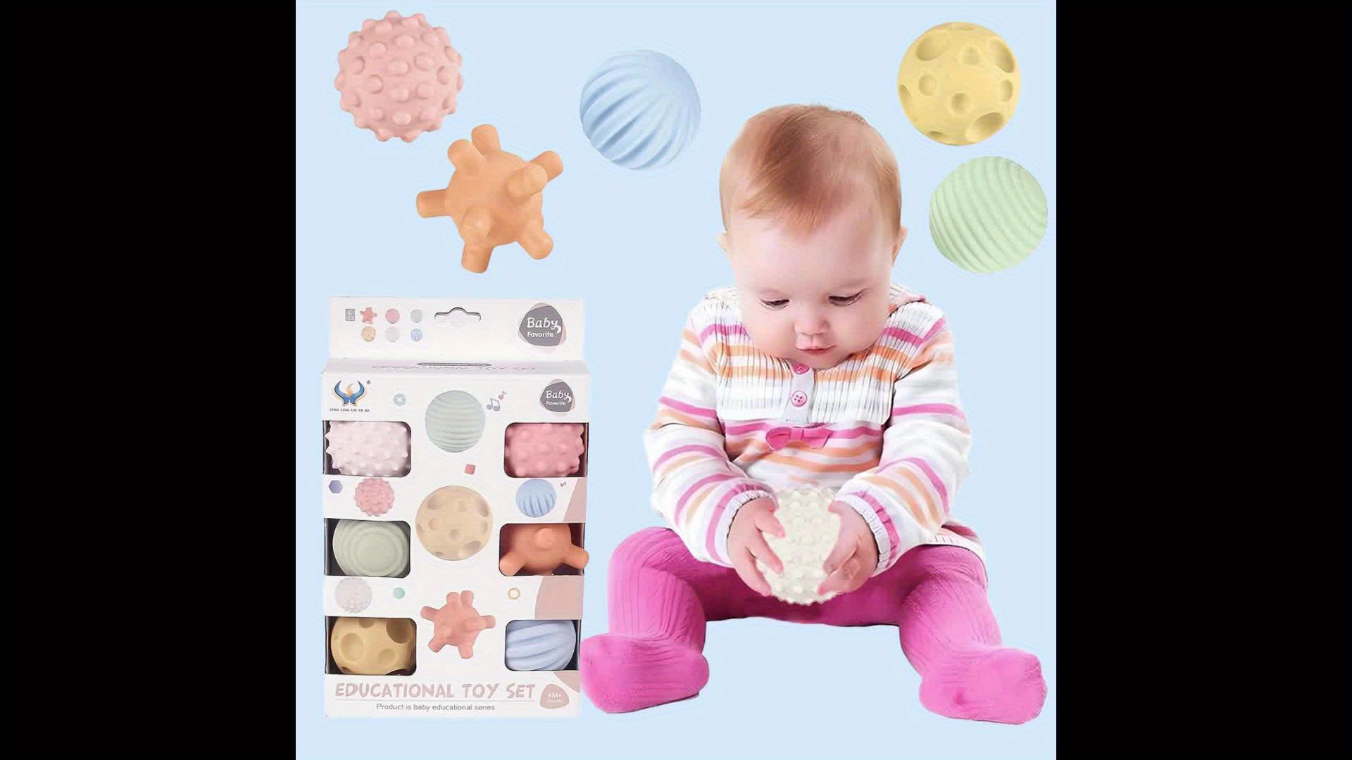 Textured Soft Balls Safe Squeeze Ball Easy to Grip Youngsters Bath Squeeze Massa