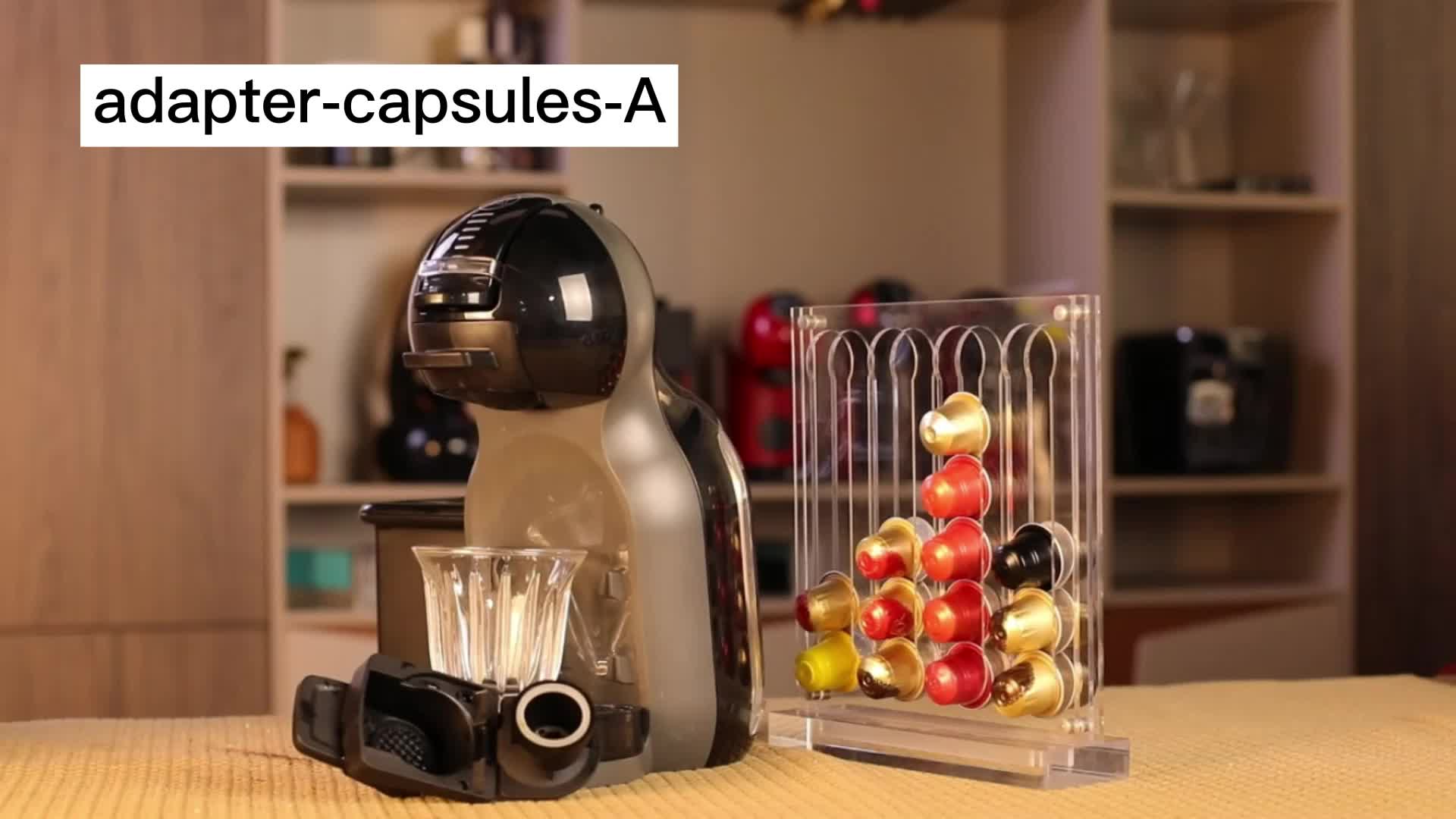 Stainless Steel Capsule Adapter for Nespresso Coffee Capsules Convert with  Dolce Gusto Home Bar Coffee Accessories - AliExpress