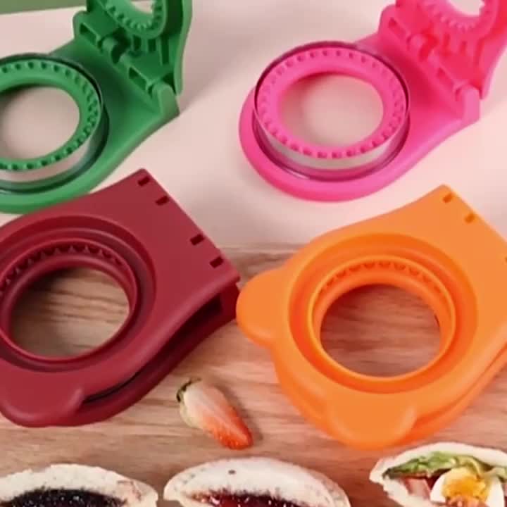 1pc, Sandwich Cutter And Sealer, DIY Pocket Sandwich Maker, Great For  Breakfast Sandwich Maker, Lunchbox And Bento Box