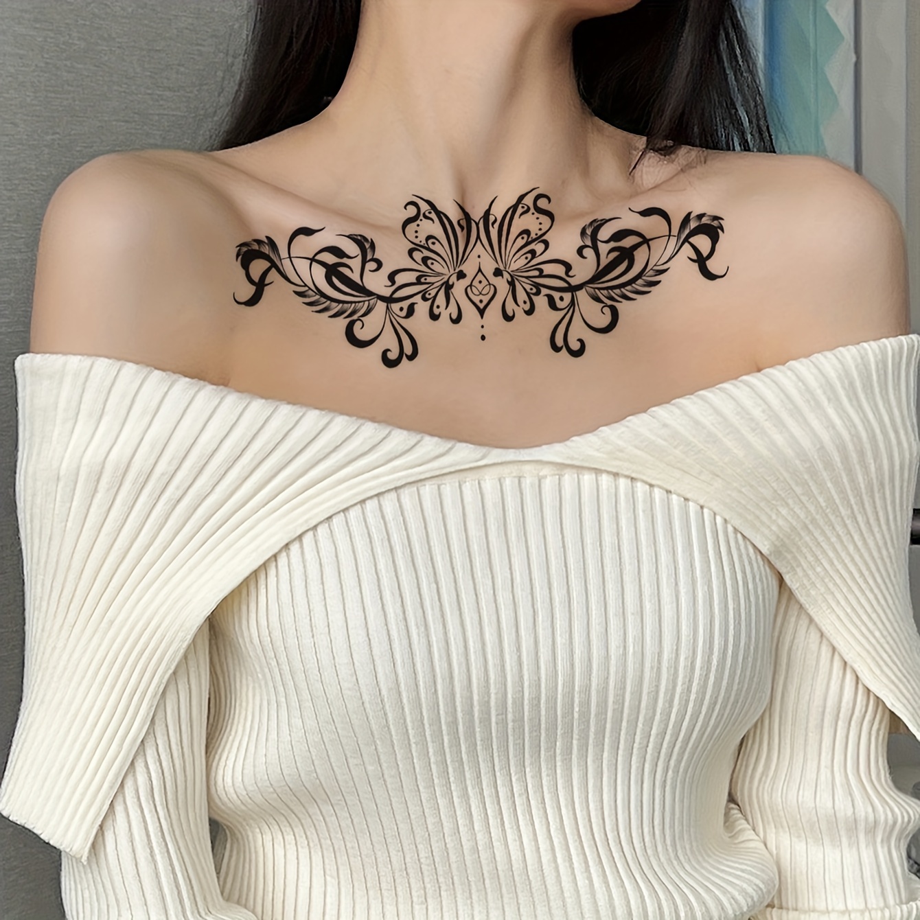 Black Butterfly Tattoos - Temu