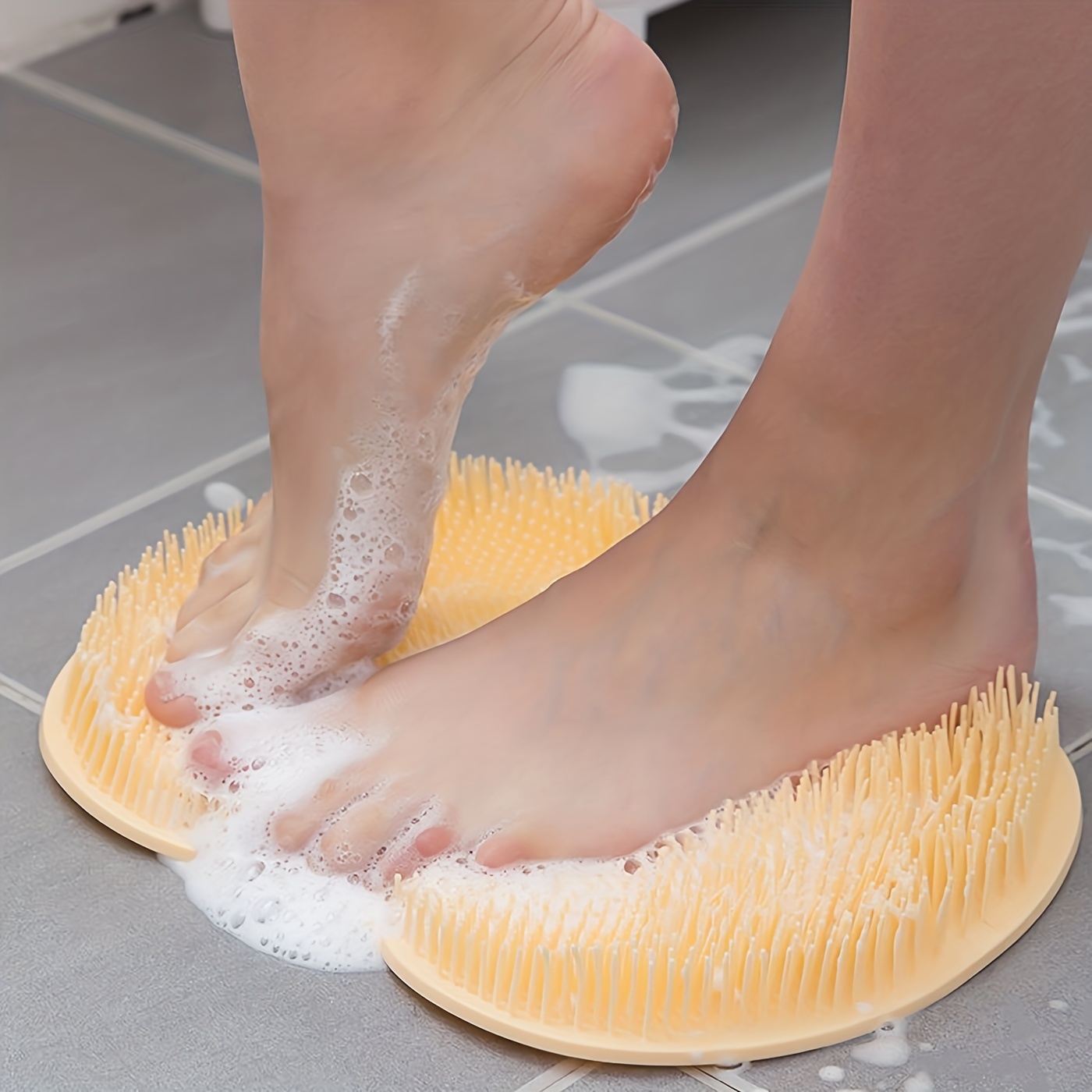 Bath Scrubber and Foot Exfoliator - Feet Scrubber Dead Skin Remover wi –  Mars Med Supply