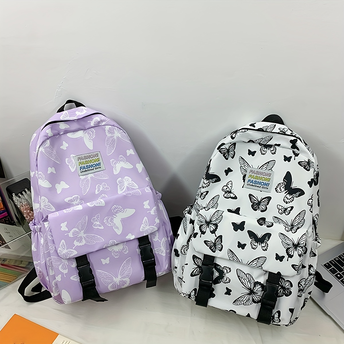 Cute Cat Glitter School Backpack, Girls Book Bag Large Capacity Bag For  Girls - Temu