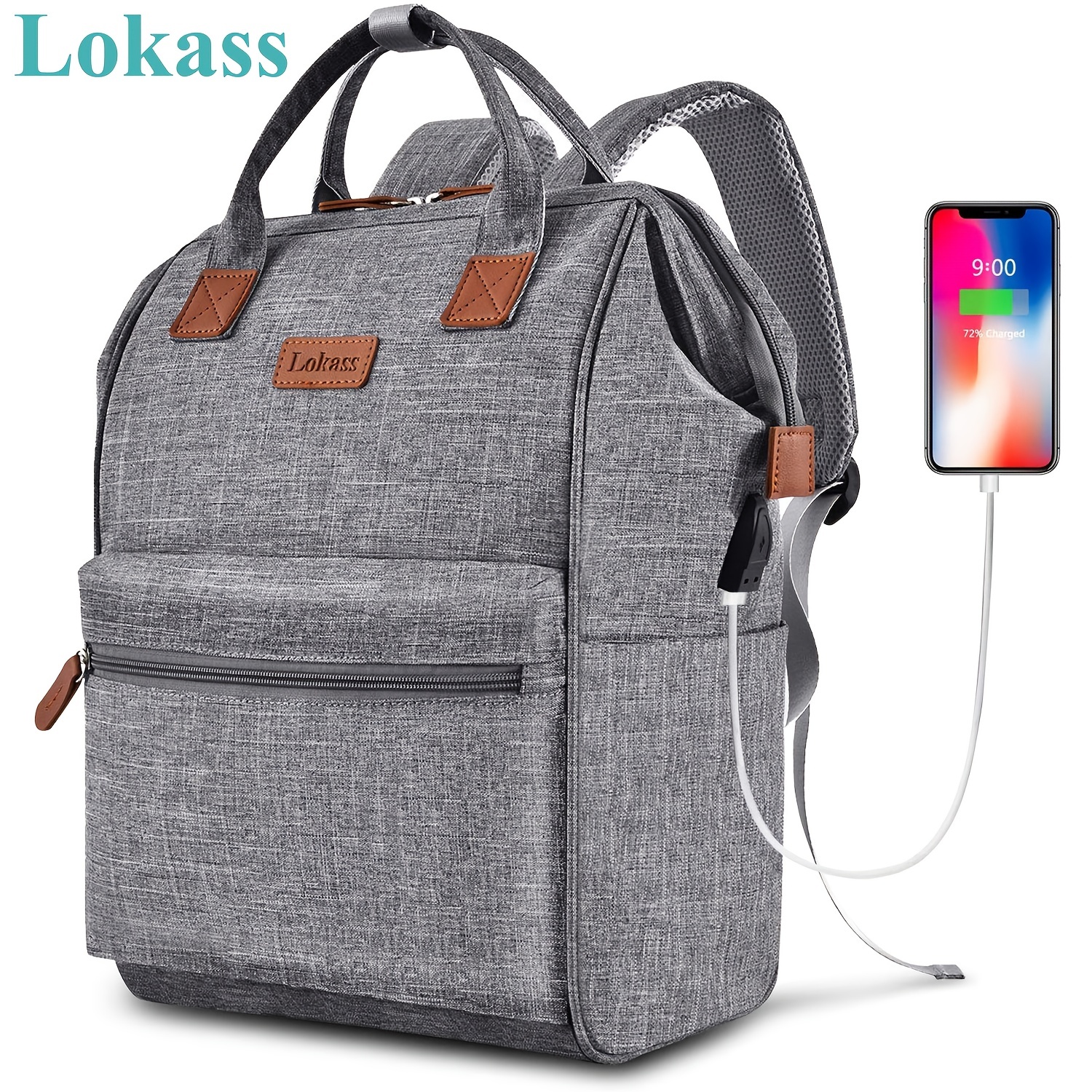 Korean Simple Canvas Backpack Women Lazy Style Personality Backpack Casual  Solid Fashion Brand Large Capacity Student Bag