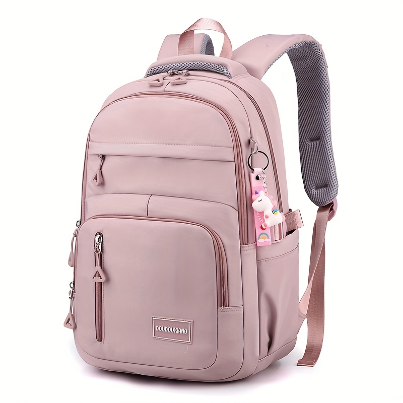  Bolso tipo mochila para mujer, diseño multiusos, bolsos y bolso  de hombro de piel sintética, gris, L, Mochilas de viaje casuales escolares  : Ropa, Zapatos y Joyería