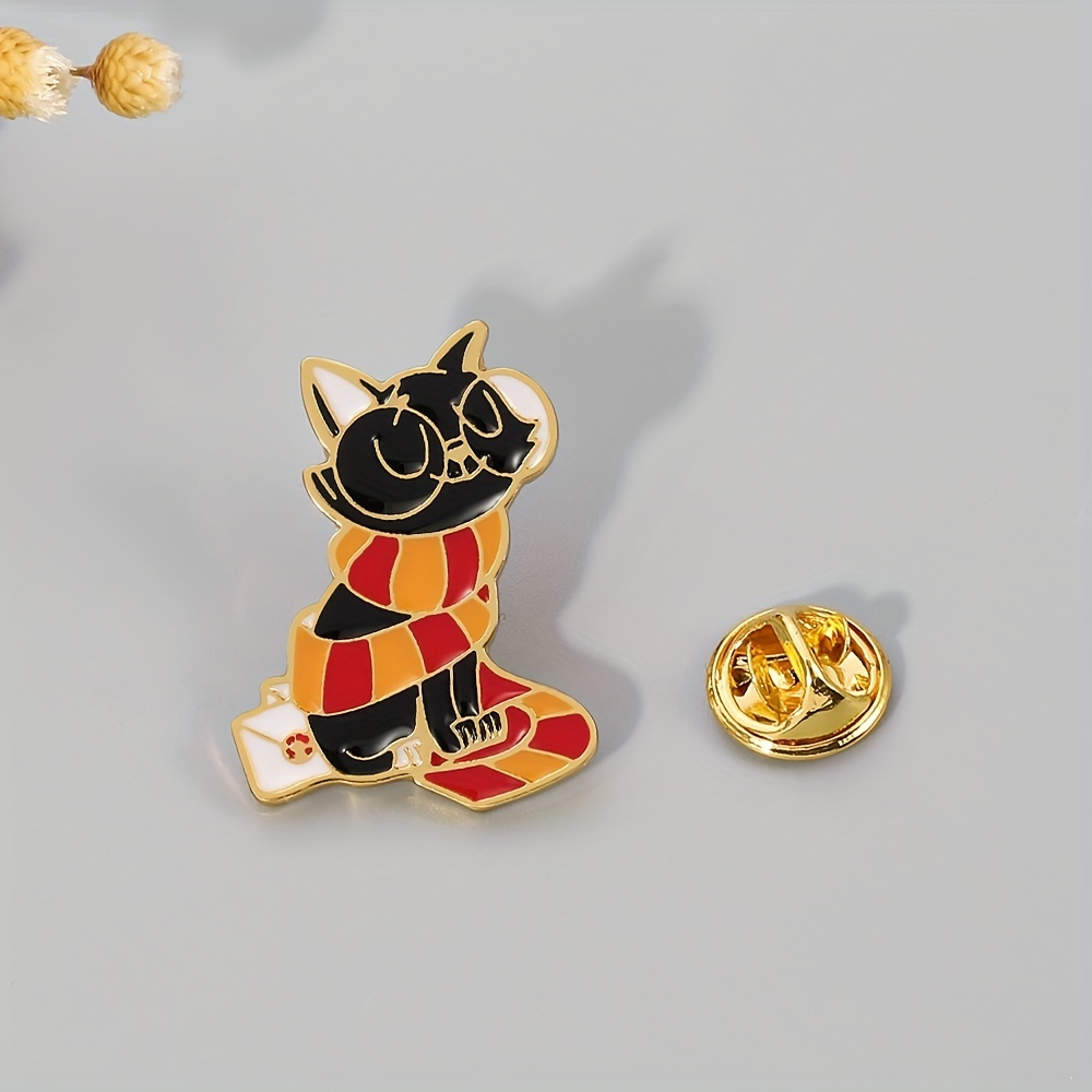 Spacecraft Pin Alien Cat Hard Enamel Pins Lovely Cute Pin - Temu
