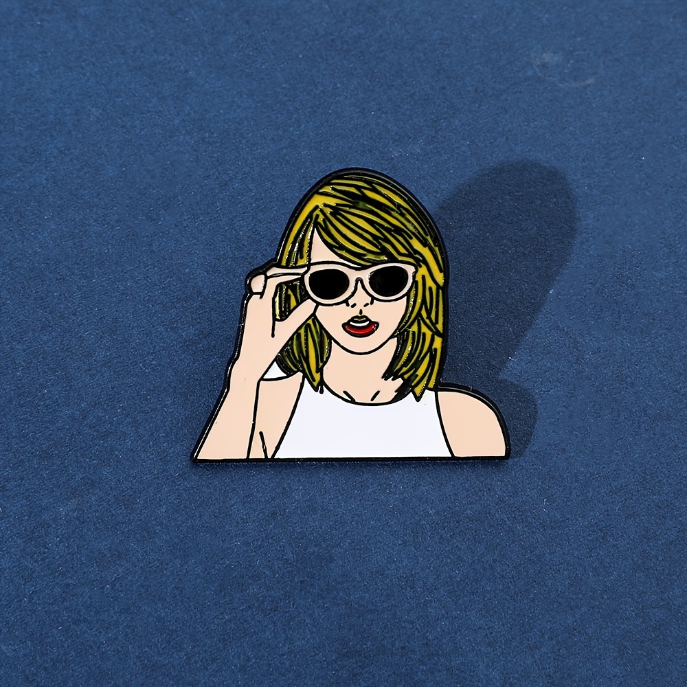 Taylor Swift 'Red Scarf' Enamel Pin - Distinct Pins