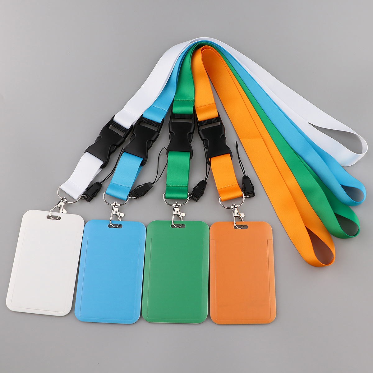 10/20/30pcs Sublimation Lanyard Blank White Sublimation Neck Lanyards  Neoprene DIY Sublimation Lanyards Christmas Gifts For Keychain Card Name  Badge H