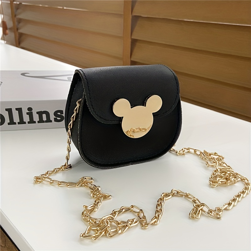 Disney Mickey Maus frauen Schulter Tasche 2023 Neue Nette Minnie
