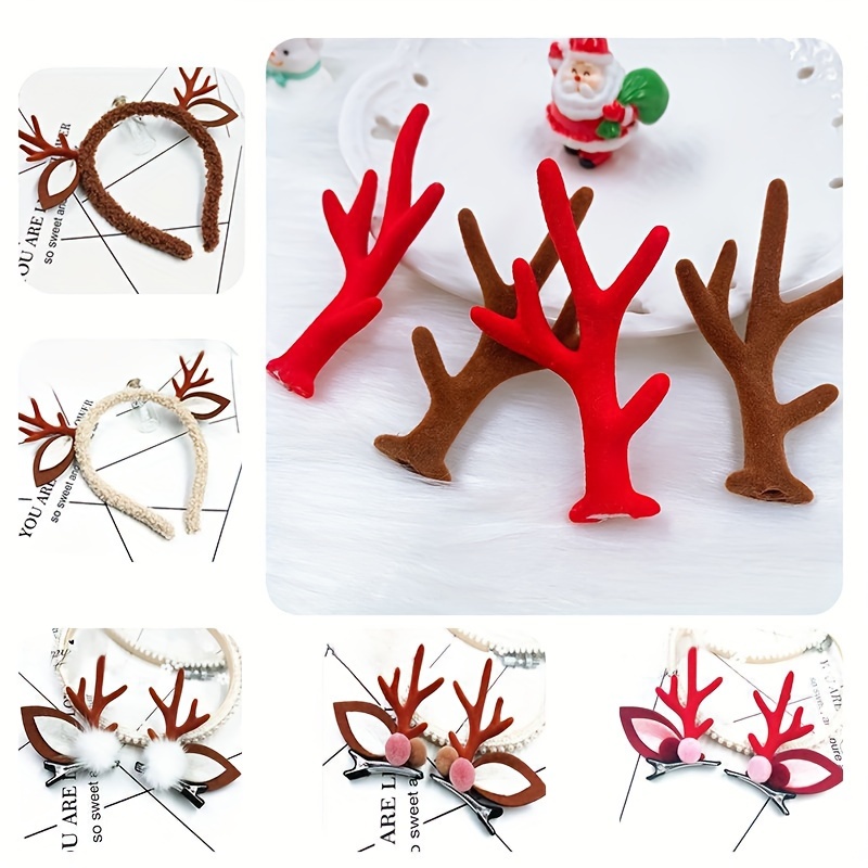 30pack Charms Christmas Deer Mixed Pendants DIY Xstmas Window Decoration