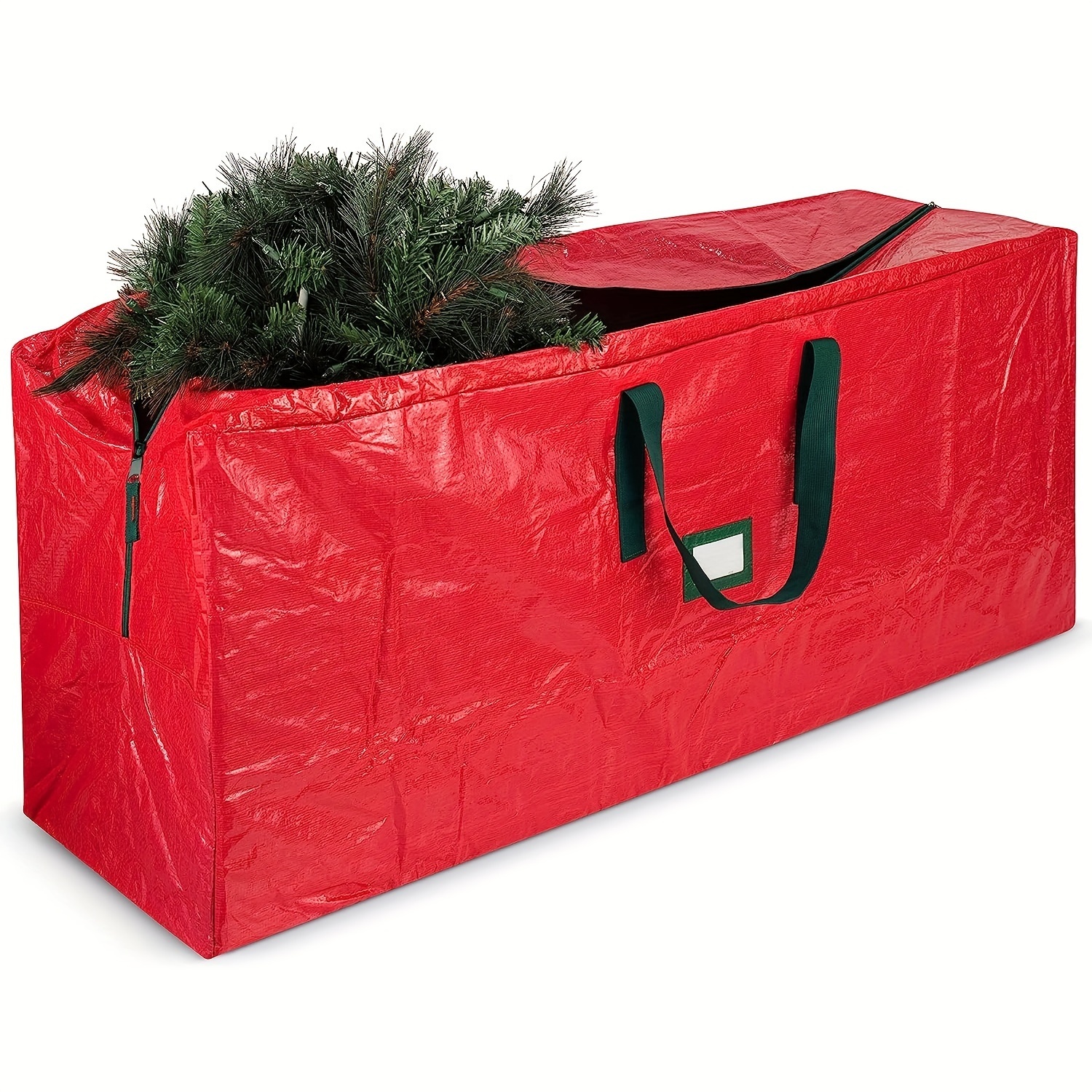 Grand sac de rangement pour sapin de Noël – Convient aux grands arbres  jusqu'à 2,7 m – Sacs de rangement indéchirables en tissu Oxford 600D – Sac