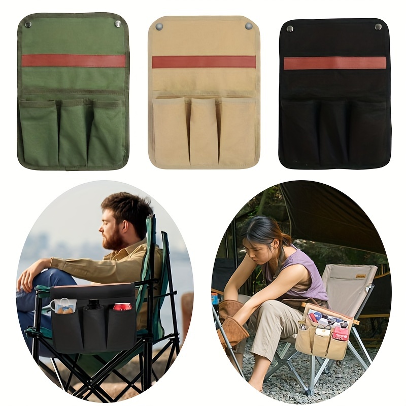 Portable Outdoor Folding Chair With Storage Bag Strong Load