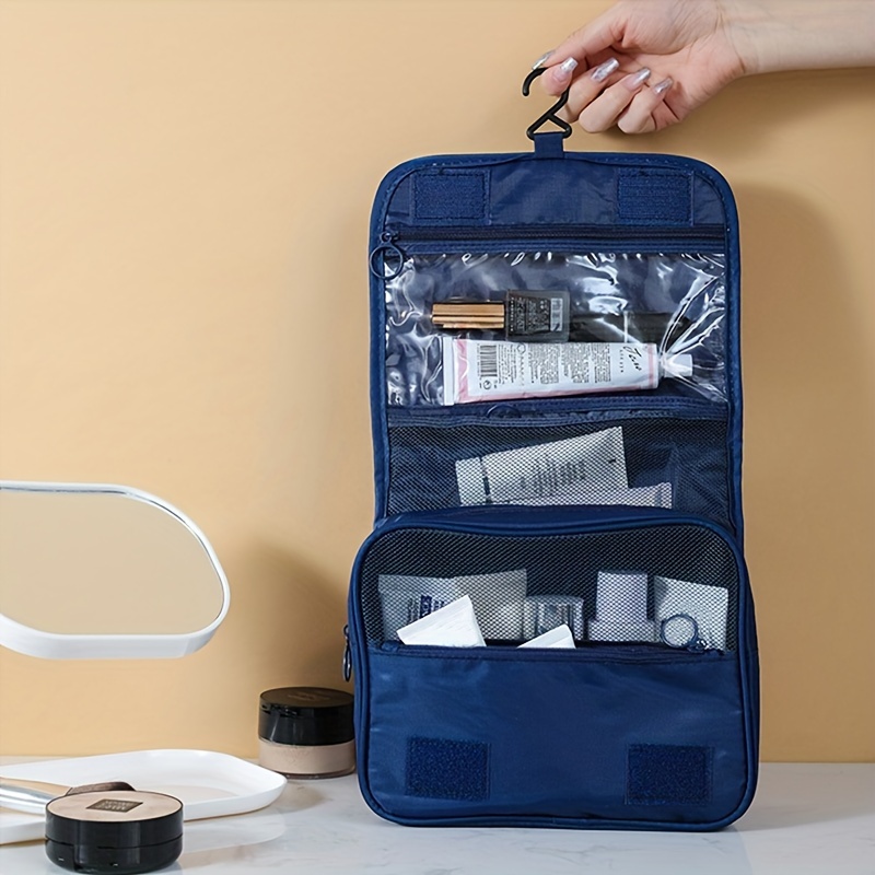 BAGSMART Toiletry Bag for Men, Travel Toiletry Organizer Dopp Kit  Water-resistant Shaving Bag for Toiletries Accessories, Door Room  Essentials, Black