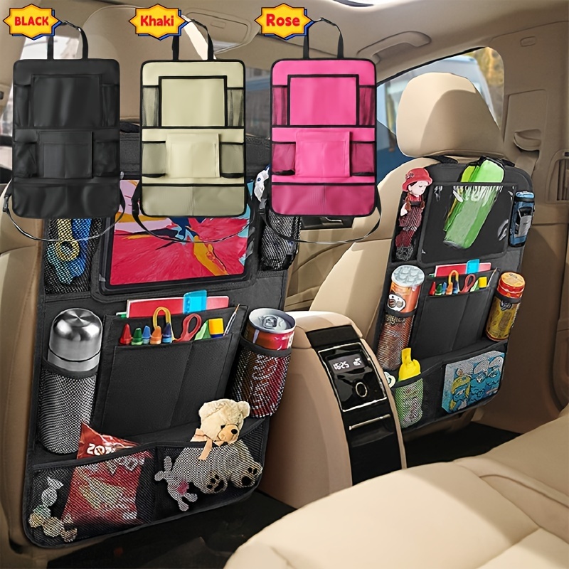 Car Seat Back Organizer Camping Accessories Wash Bag - Temu