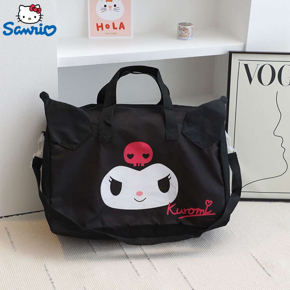 Sanrio Kuromi Cute Bags Cartoon Canvas Messenger Bag Women Casual Shoulder  Bag Y2k Student Japan Style Satchels Female Handbags - AliExpress