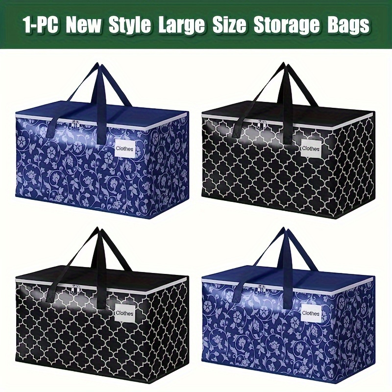 Organization and Storage, 6PCS/SET XL Vacuum Storage Bags, Space Saver Bags,  Blanket Storage, Moving Supplies, Clothes Storage, 100x80cm