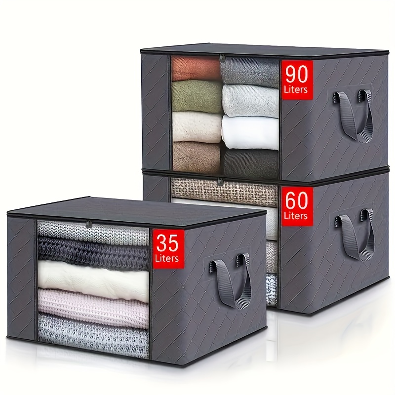 1 Pezzo Scatola Di Stoccaggio Biancheria Intima Con Separatori, Design  Cassetto Per Calze, Reggiseni, Mutande, Jeans, Organizer Armadio Casa,  Motivo A Griglia, Borsa Stoccaggio, Per Uso In Dormitorio