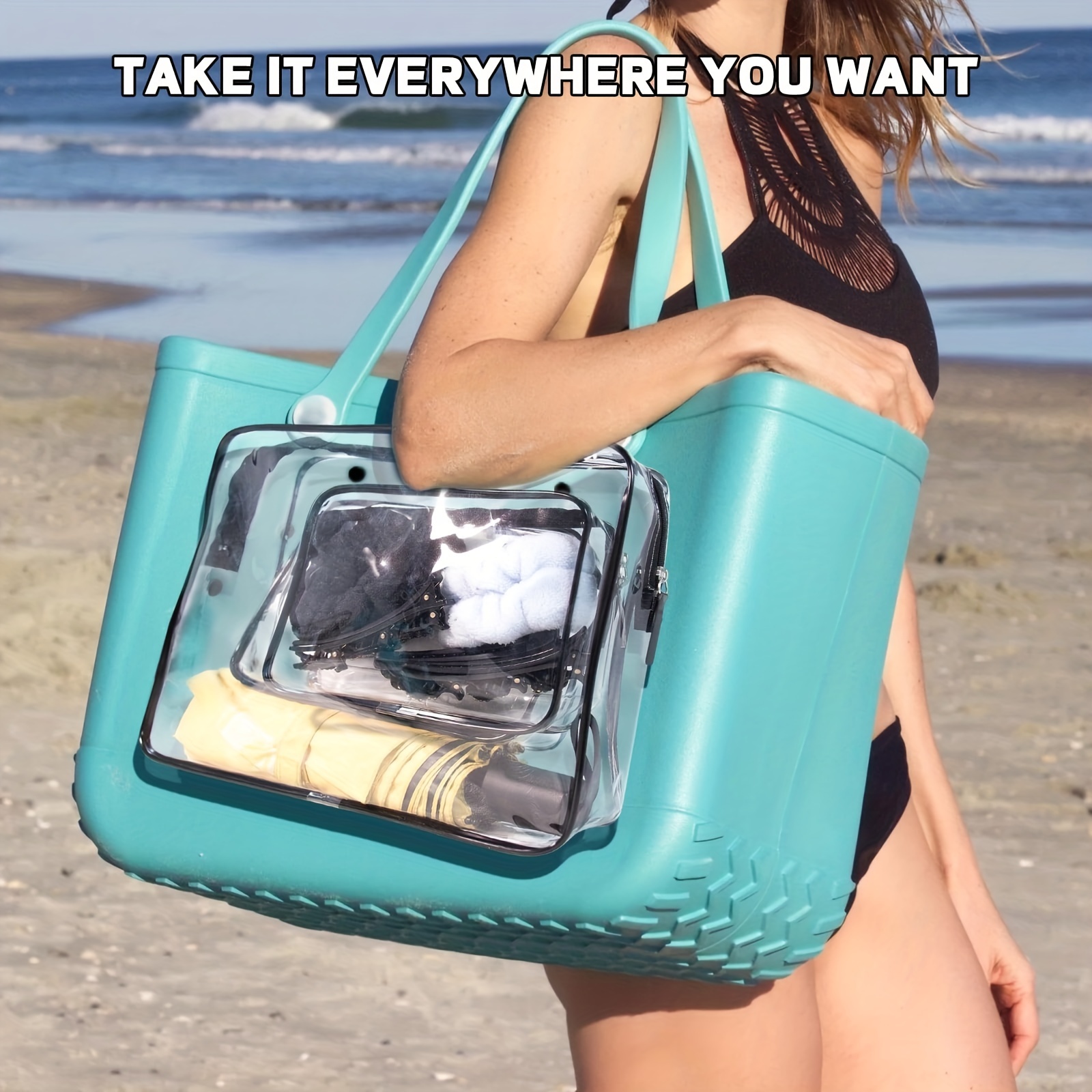 Bolso discount impermeable playa