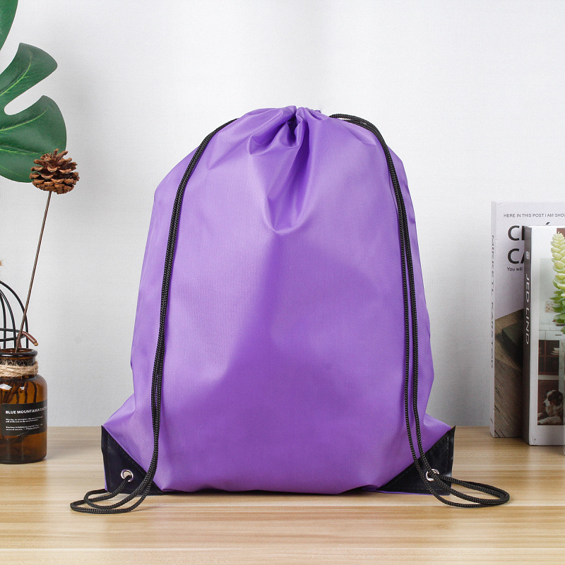 Simple Portable Drawstring Bag, Solid Color Barrel Bag, Versatile Travel  Storage Bag - Temu