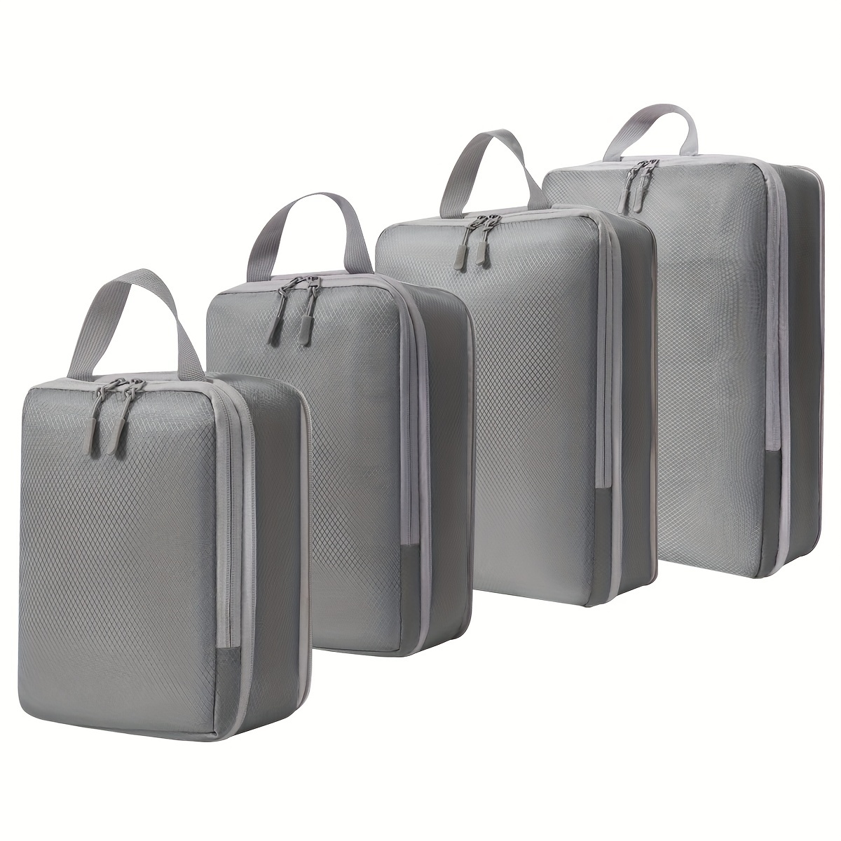 Bolsas de compresión – Accesorios de viaje – Paquete de 10 bolsas para  ahorrar espacio – No necesita aspiradora ni bomba – Bolsas de  almacenamiento al vacío para artículos esenciales de viaje – Organizadores  de embalaje para el  